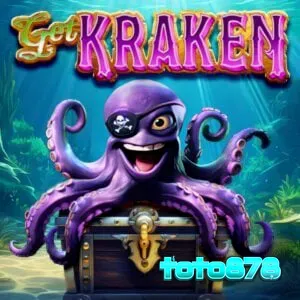 Tampilan visual slot Get Kraken dengan tema bawah laut dan fitur kolektor.